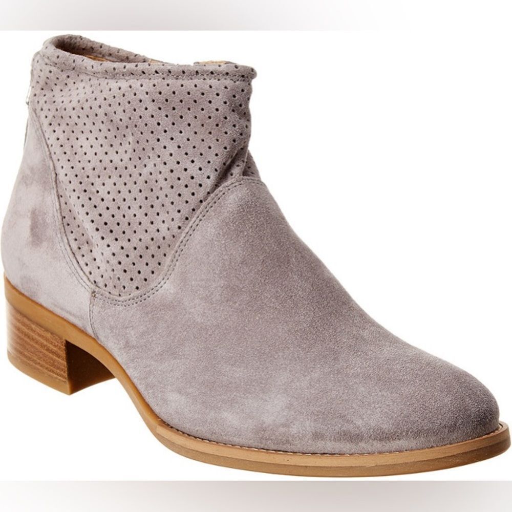 🌱 Paul Green 🌱 Addison short booties boot suede beige light brown like new 9,5